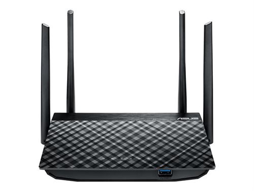 ASUS RT-AC58U - Routeur sans fil - commutateur 4 ports - GigE - 802.11a/b/g/n/ac - Bi-bande