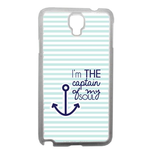 Coque Captain Ancre Compatible Samsung Note 3 Neo Transparent