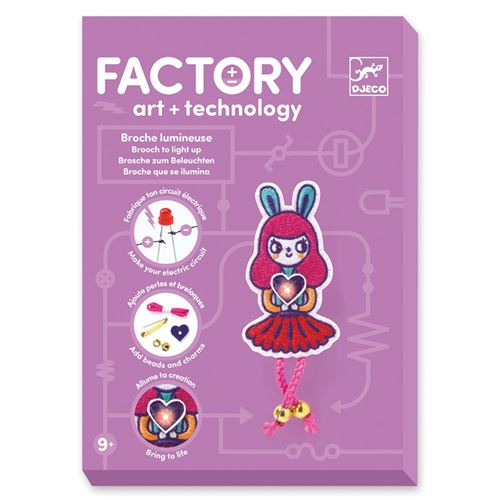Broche lumineuse à fabriquer