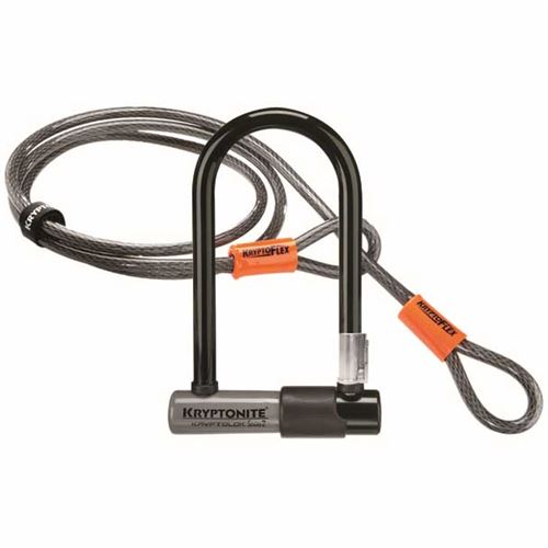 Kryptonite Antivols Kryptonite Kryptolok Std Serie 2/4´´ Cable And Flexf 10.2 x 22.9 cm