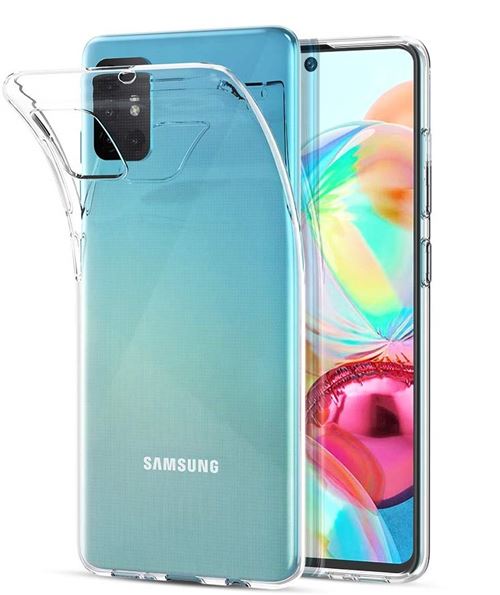 Coque Gel TPU Transparent pour Samsung Galaxy A71 - Protection Silicone Souple Ultra Mince [Phonillico®]