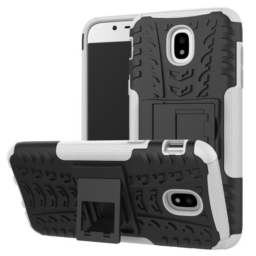 Coque Anti Choc Pour Samsung Galaxy J3 2017 Modèle Spider - Blanc