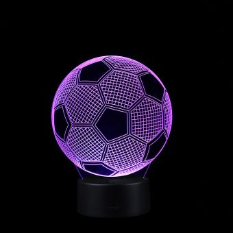 19€ sur Football Lampe LED 3D Illuminated Bureau optique Veilleuse