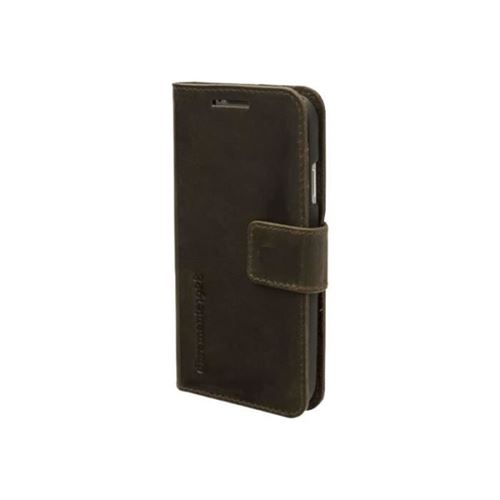 Copenhagen Wallet Hunter Dark Folio en cuir Samsung S5