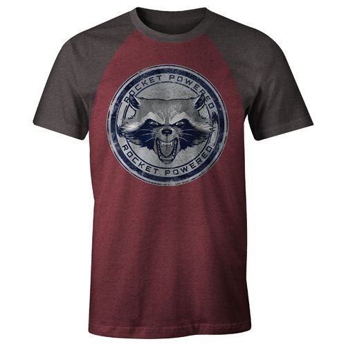 T-shirt Les Gardiens de la Galaxie Marvel - Rocket Powered