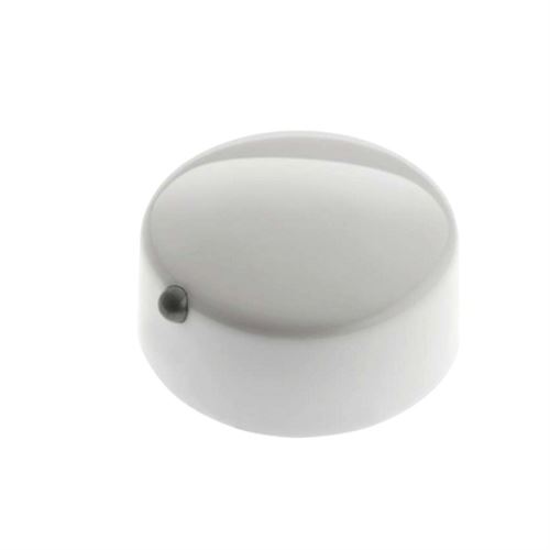 Bouton blanc 42806168 pour Table de cuisson Rosieres