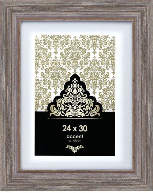 Nielsen Design Cadre Photo Accent Vintage en bois, marron, 25 x 60 cm