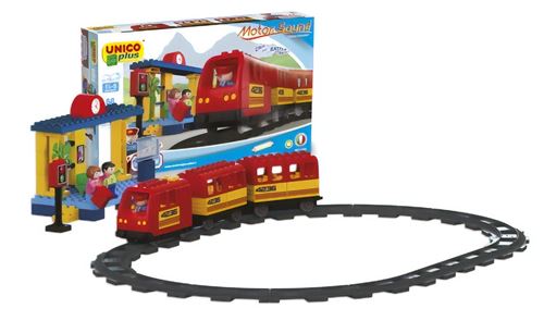 Unico train set kit sur batterie 69-pièces