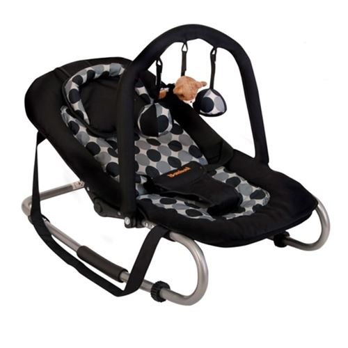 Baninni Transat pour bébé Relax Classic Noir cercle