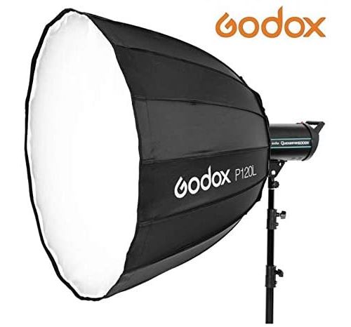 Boîte à lumière godox p120l 120cms avec support pour archet