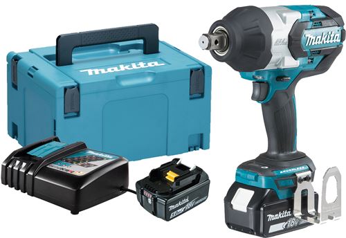 Boulonneuse à chocs 18V lxt 1050Nm 3/4' (2x5,0 Ah) en makpac Makita DTW1001RTJ