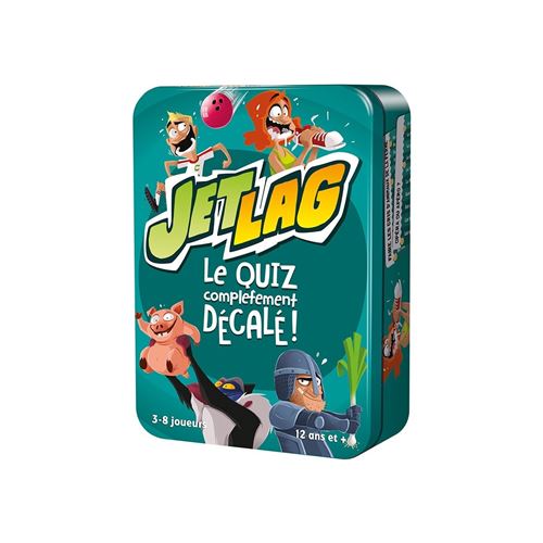 Jeu d’ambiance Asmodee Jetlag