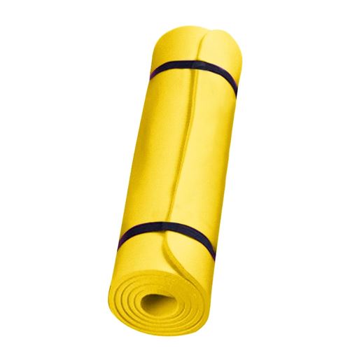 Tapis de yoga NRB Antidérapant Épaissir 183cm x 60cm x 5mm - Jaune