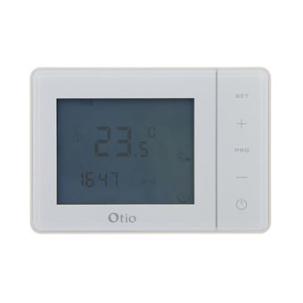 Otio - Thermostat programmable filaire - Blanc - 1
