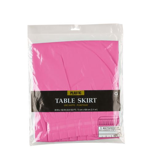Amscan juponnage de table rose foncé 426 x 73 cm