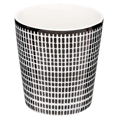 Mug ethnique Bohemia - 260 ml - Noir et blanc