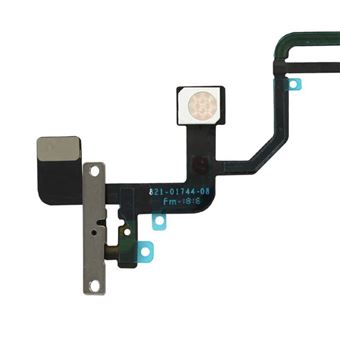 Câble Flex Power ON/OFF Pour IPhone 11 - Nappe Bouton + Flash + Micro Arrière - Noir