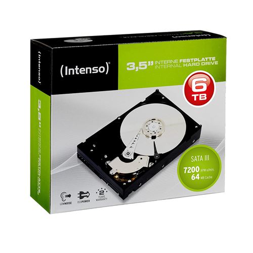 Intenso 6513143 Disque Dur Externe 6 To SATA III