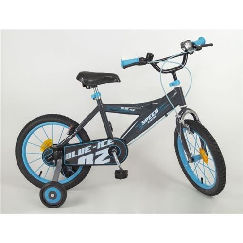 Velo 16 Eco Ice Blue - Enfant Mixte - Noir Et Bleu