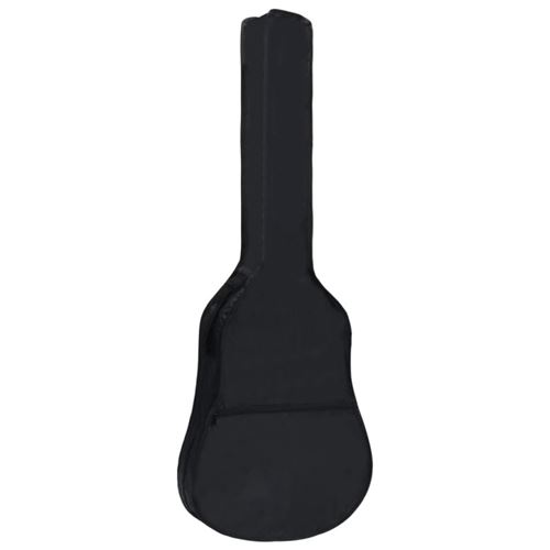 vidaXL Sac de guitare classique 3/4 Noir 94x35 cm Tissu