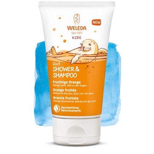 Savon et shampoing Kids Orange fruitée