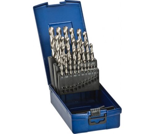 kwb 205720 HSS Metal Twist Drill Bit set 25-piece DIN 338 right-ha...