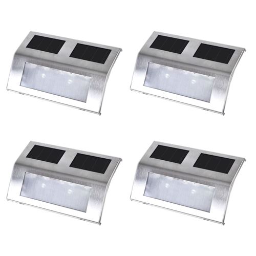 vidaXL Traplampen 4 st solar