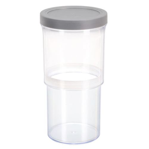 Paris Prix - Boîte De Conservation extensible 21cm Transparent