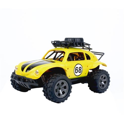 1:18 2.4G télécommande 2WD camion tout-terrain haute vitesse RTR RC jouet de voiture - Jaune