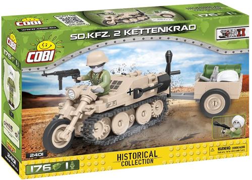 Jeu de construction - Cobi 2401 - Sd.Kfz. 2 Kettenkrad