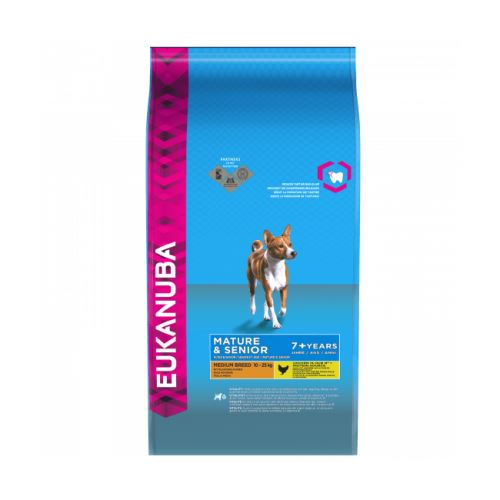 Comparer les prix de Croquettes eukanuba mature senior moyenne race (fin de dluo)