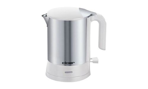 Cloer 4891 - Waterkoker - 1.2 liter - 2200 W - wit/roestvrijstaal