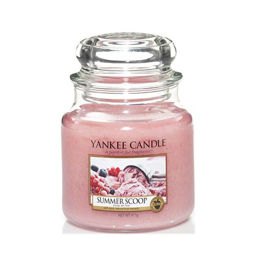 Yankee Candle bougie moyenne jarre, « Glace d'été »