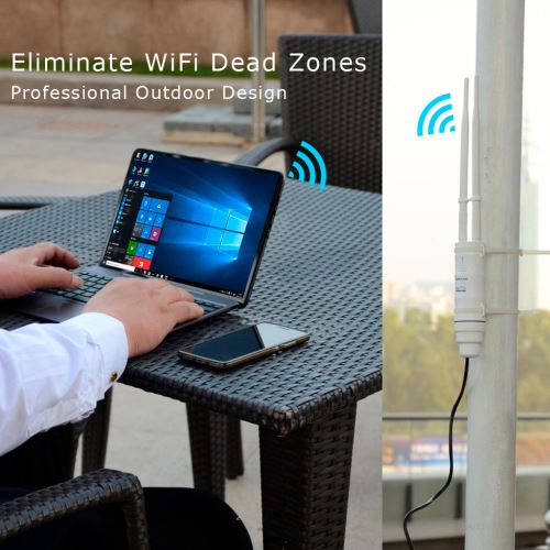PDTO – extension WiFi longue portée, répéteur de routeur extérieur