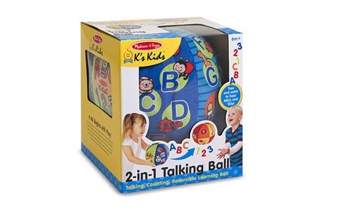 Melissa & Doug K - Jouet éducatif 2 en 1 pour enfants - ABC et compter