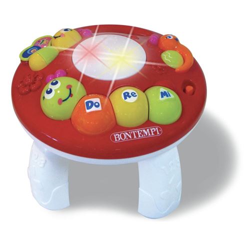 Bontempi bureau mélodie bébé 23 cm rouge