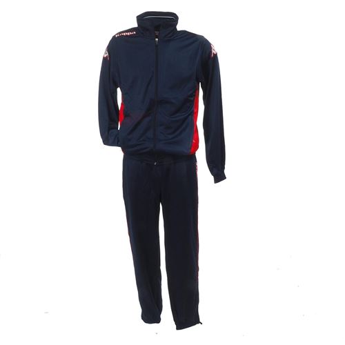 Survetement ensemble Kappa Savigno jr marine rouge Bleu taille : 6ans réf : 48042