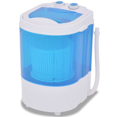 VIDAXL  Mini machine &agrave; laver &agrave; cuve unique 2,6 kg 