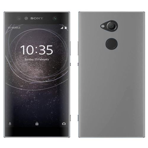 Coque Souple en Gel Silicone pour Sony Xperia XA2 Plus Mate Fine et Légère - Transparent