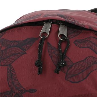 Sac a dos Eastpak Wyoming Leaves Merlot 24 L Bordeaux Sac a dos Equipements de sport fnac