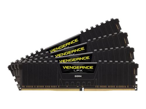 Corsair vengeance lpx 64 gb, ddr4, 3200 mhz 64go ddr4 3200mhz module de mémoire (cmk64gx4m4c3200c16)