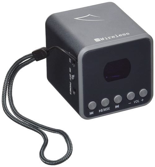 Sytech syx1255btpl – Mini Enceinte Portable avec Technologie Bluetooth, Couleur Argent