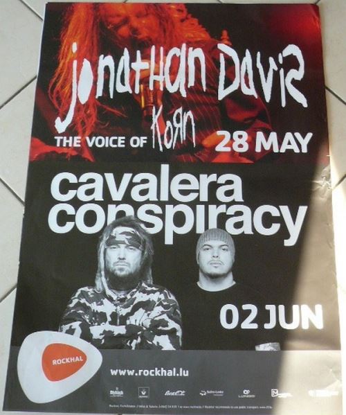Jonathan Davis - KORN - 60x80 cm - AFFICHE / POSTER