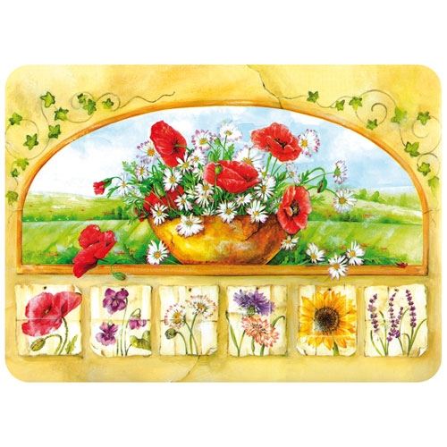 Planche decouper coupe fleurs 30x40 cm tuftop 3040 tfl