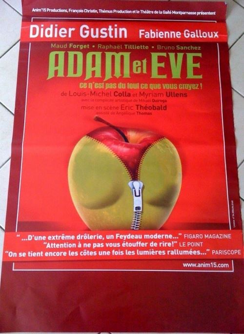 Adam Et Eve - 80x120 cm - AFFICHE / POSTER