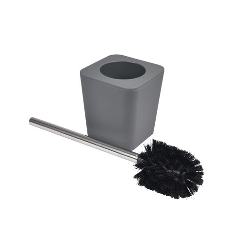 Brosse wc (0) 11.7 x 39 cm plastique vitamine Anthracite