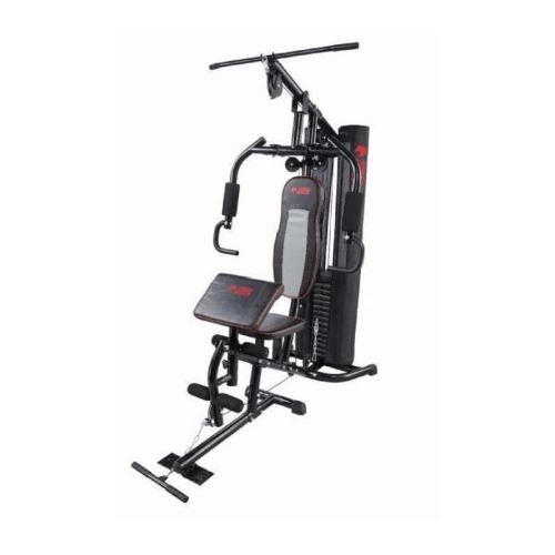 O'FITNESS Presse de Musculation avec Pupitre et 76kg poids inclus