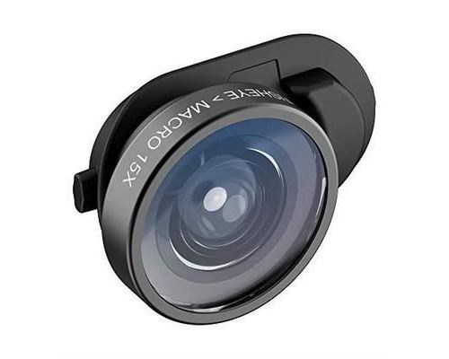 olloclip Essential - Objectif Fisheye et Macro pour Caméra d'iPhone X, XS, XS, XS Max, XR, Lentille pour Appareil Photo de Sm
