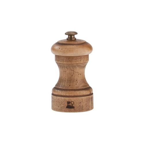 Peugeot - Moulin à poivre manuel en bois de hêtre finition antiquaire 10 cm