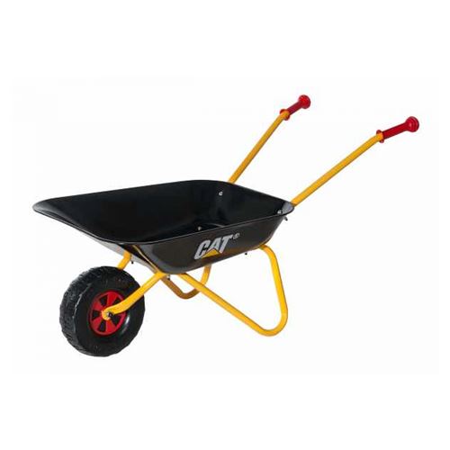 Rolly Toys Brouette en acier noir Cat
